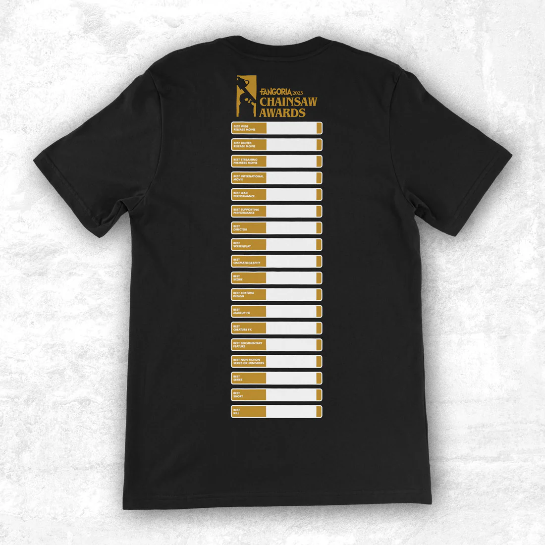 2023 Chainsaw Award Tee - Image 2