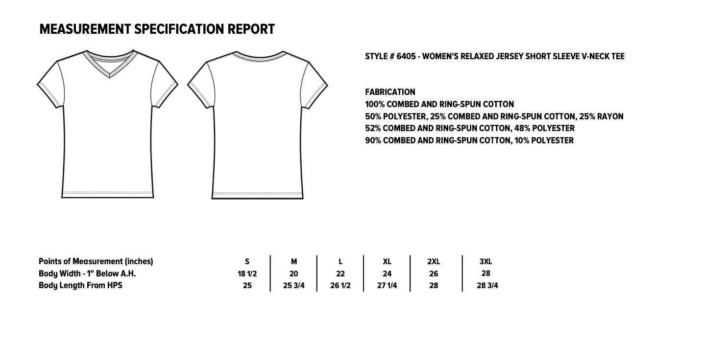 Classic Logo Women's Tee (V-Neck) - Image 3